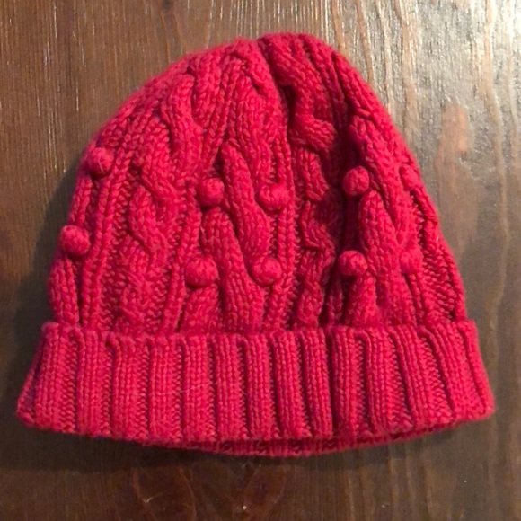 Gap Matching Red Beanie & Scarf - Picture 4 of 4